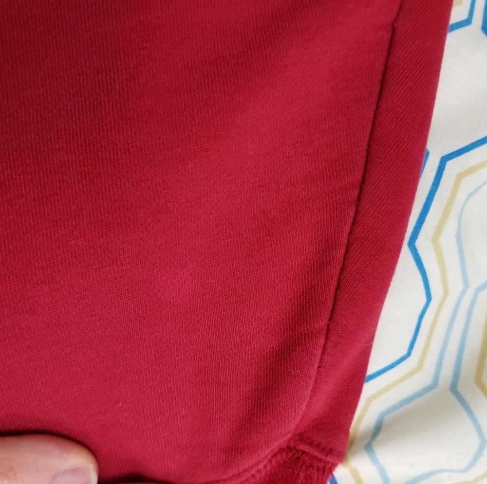 Vintage Mercedes Benz Embroidered Sweatshirt Red - Picture 8 of 8